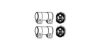 SEAT 5P0253209E Mounting Kit, silencer